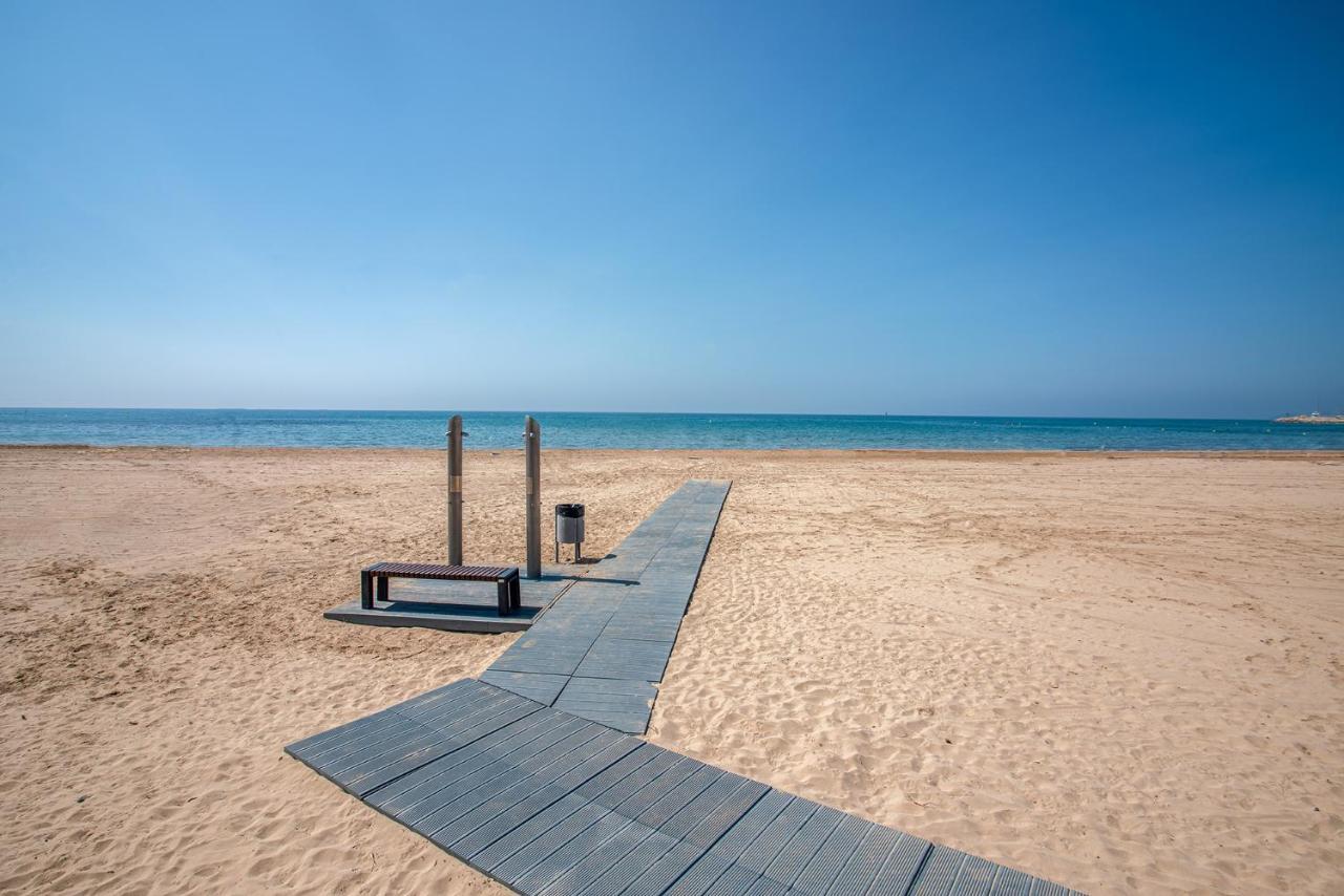 Beach House Cambrils Apartamento En Primera Linea De Playa Esterno foto